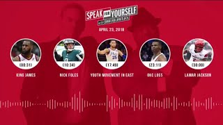 SPEAK FOR YOURSELF Audio Podcast (4.23.18) with Colin Cowherd, Jason Whitlock | SPEAK FOR YOURSELF