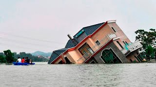 This is horrible! The capital of Algeria is sinking! Severe flood in Alger