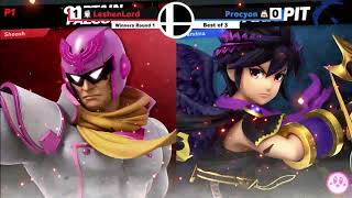 WWU Fall 5 - Shoosh (Captain Falcon) VS. Grandma (Dark Pit) Smash Ultimate - SSBU