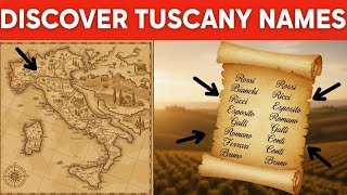 Find Out If Your Name Hides a Tuscan Mystery!
