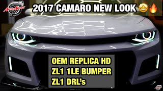 2017 Chevy Camaro | ZL1 1LE Bumper | OEM Replica HD | RGBW HD | PPG Paint