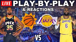 Phoenix Suns vs Los Angeles Lakers | Live Play-By-Play & Reactions