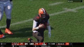 Lenofamilysd MADDEN 25 BENGALS VS Brown 254 league