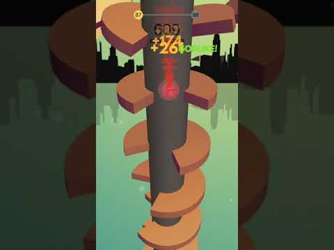 Nivel de bonificación de juego Helix Jump