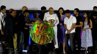 Celebrities on stage at Adithya Varma Movie Audio Launch