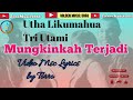 Utha Likumahua ft Trie Utami - Mungkinkah Terjadi