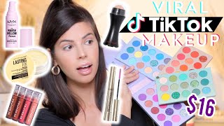 I TRIED THE MOST VIRAL MAKEUP ON TIKTOK (and you should too)