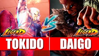 SF6 ✌️ Tokido (Ken) vs Daigo (Akuma) ✌️ - Street fighter 6