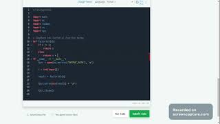 HackerRank Python Day9 Solution,30 Days of python coding #hackerrank #python #recursion #soln