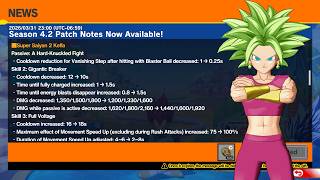 THEY NERFED BARDOCK AND KEFLA :D!!! GEKISHIN SQUADRA SEASON 4.2 PATCH NOTES