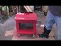 restoring a cheap second hand wood stove !!