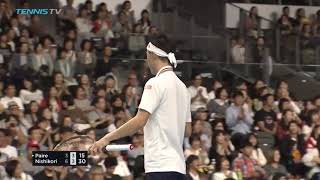 Hot Shot: Nishikori Outfoxes Paire With Wicked Drop Shot