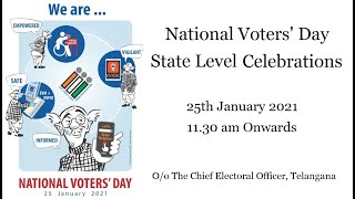 National Voters' Day 25th January 2021