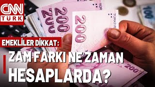 Merak Edilen Tüm Detaylar! Emekli Maaşı Farkı Ne Zaman Yatacak?