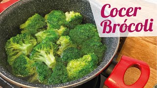 COMO COCER BROCOLI al dente 🥦 Tiempo cocción brócoli fácil