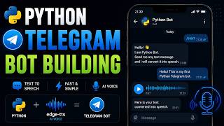 Build a Telegram Text-to-Speech Bot in Python | Beginner-Friendly Project #python #shohruhak #coding