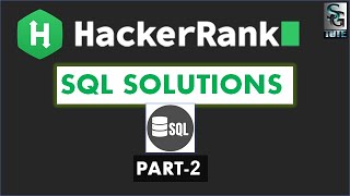 Queries for HackerRank SQL problems - 2 || Basic Select Challenges || HackerRank SQL Solutions