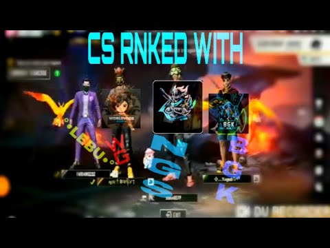 Cs Rank Gameplay Free Fire Youtube