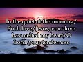 In the quiet of the morning (Medley) - Maranatha! Music