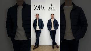 ZARA vs POLO RALPH LAUREN! Vote your winner!👇🏼 #mensfashion #outfitideas