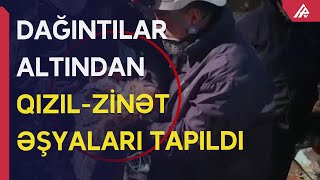 FHN xilasediciləri tapdıqları qızılı polisə təhvil verdilər - APA TV