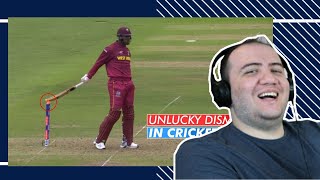 😂😂 FUNNY CRICKET MOMENTS! 8 Unlucky Dismissals in Cricket Cricket