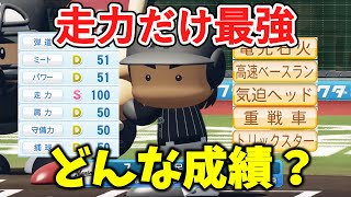 走力だけ異常に高い選手は、どんな成績を残すのか？検証！【パワプロ2022】【ゆっくり】