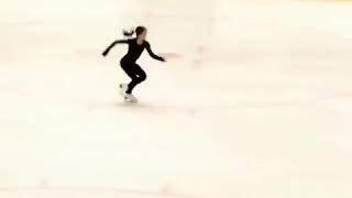 紀平梨花 選手 3Lz + 3Lo （ トリプルルッツ + トリプルループ ）