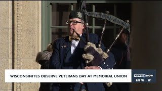 Wisconsinites observe Veterans Day at Memorial Union