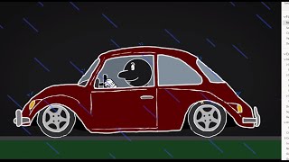 Why are roads slippery after it rains?