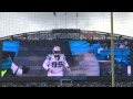 Player introduction panthers vs Seahawks