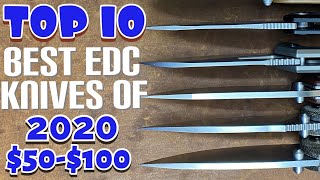 Top 10 Best Budget EDC Folding Knives of 2020 : Ranging from $50-$100
