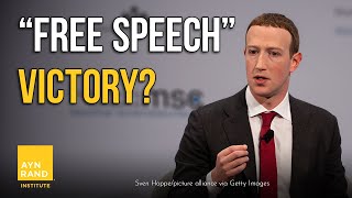 Facebook’s Reversal on Content-Moderation and “Free Speech”