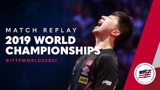 Ma Long vs Mattias Falck | 2019 World Championships Finals FULL match replay