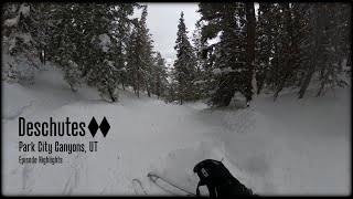 Deschutes (3/10/23) Tree Chute off Tombstone at Canyons | Episode Highlights