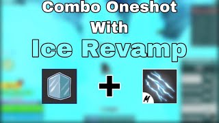 Combo Oneshot With Ice Revamp And Electric Claws | Blox Fruits