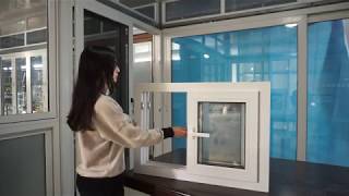 uPVC Sliding Window with Security Screen