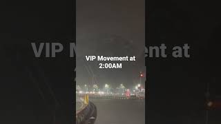 VIP Movement in Lucknow