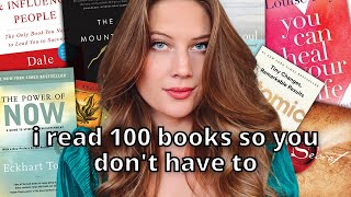 I read 100+ self help books. Here are the 4 biggest lessons I learned.