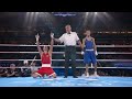 🇺🇿 Uzbekistan's Abdumalik Khalokov winning gold vs Munarbek Seitbek Uulu in 57kg Boxing final!