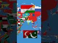 Indonesia+India Vs Pakistan+Turkey #geography #history #comparison #shorts