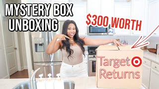 HUGE MYSTERY BOX UNBOXING | TARGET RETURNS UNBOXING // LoveLexyNicole