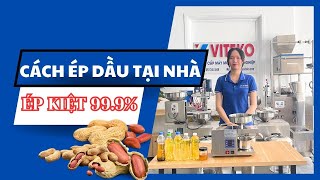 Hướng dẫn sử dụng máy ép dầu gia đình mini OPM LTP333 (Chi tiết từng bước)