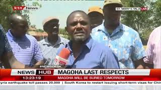 Body of Prof. Magoha expected in St Mary's Yala