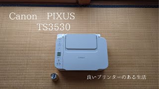 Canon PIXUS TS3530 プリンターをレビューする