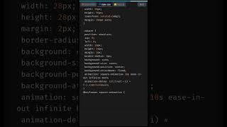 Creative Css Loader Animation | CSS Animation | css tutorials #shorts #javascript #developer #coding