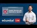Angular Live - 2 | Angular Dependency Injection and Services | Angular 8 Tutorial | Edureka