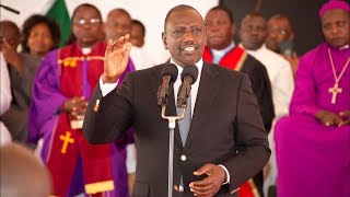 President Ruto Attends Interdenominational Prayers at Cheptais Boys’ High School -Bungoma County