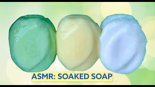 💚💛🤍ASMR SOAP/ SOAKED SOAP DOXA/ РАЗМОКШЕЕ ТУРЕЦКОЕ МЫЛО/ АСМР/ SOAP SOUNDS 🤍💛💚