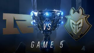 RNG vs G2 | Quarterfinal Game 5 | World Championship | Royal Never Give Up vs G2 Esports (2018)